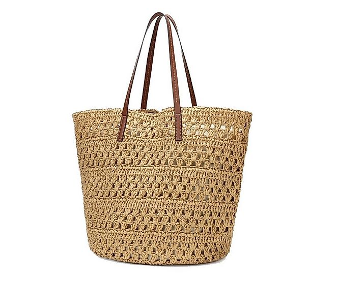 Coonoor Strandtasche mit reißverschluss, Große Strandtasche für Damen, Umhä günstig online kaufen
