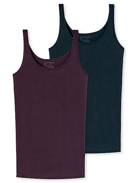 Schiesser Trägertop 95/5 Organic (2-tlg) träger-top shirt ärmellos günstig online kaufen