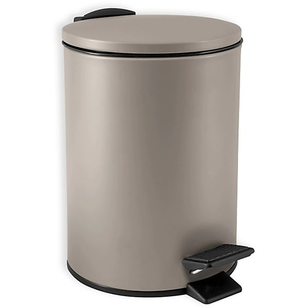 Spirella Treteimer Adelar 3, Taupe Matt günstig online kaufen