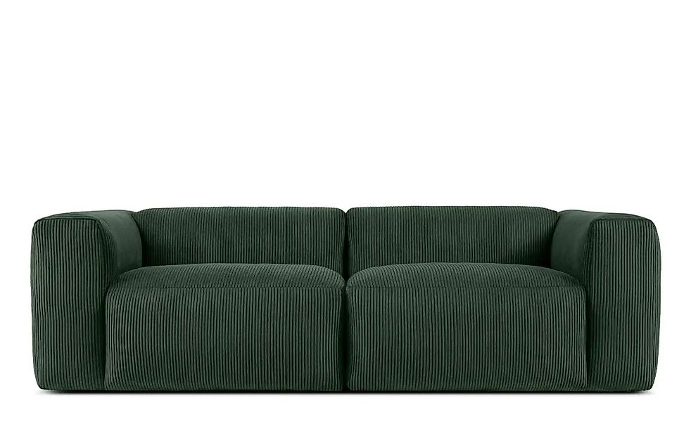 KONSIMO Einzelsofa  Buffo ¦ grün ¦ Maße (cm): B: 250 H: 73 Polstermöbel > S günstig online kaufen