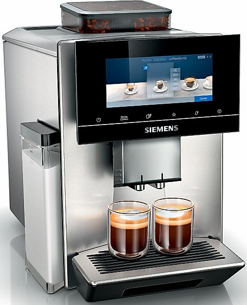 SIEMENS Kaffeevollautomat "EQ900 TQ905D03, intuitives 6,8" TFT-Display, Bar günstig online kaufen