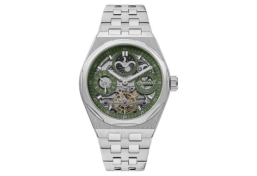 Ingersoll Automatikuhr The Broadway Dual Time Automatikuhr 43, Skelettierte günstig online kaufen