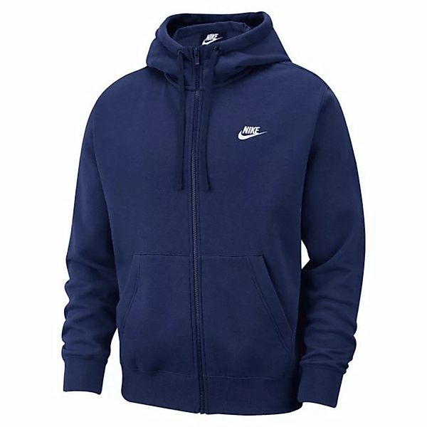 Nike Sportswear Club Sweatshirt Mit Reißverschluss 2XL Midnight Navy / Midn günstig online kaufen