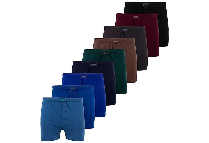 TEXEMP Boxershorts 6er Pack Herren Boxershorts Unterwäsche Baumwolle Unterh günstig online kaufen