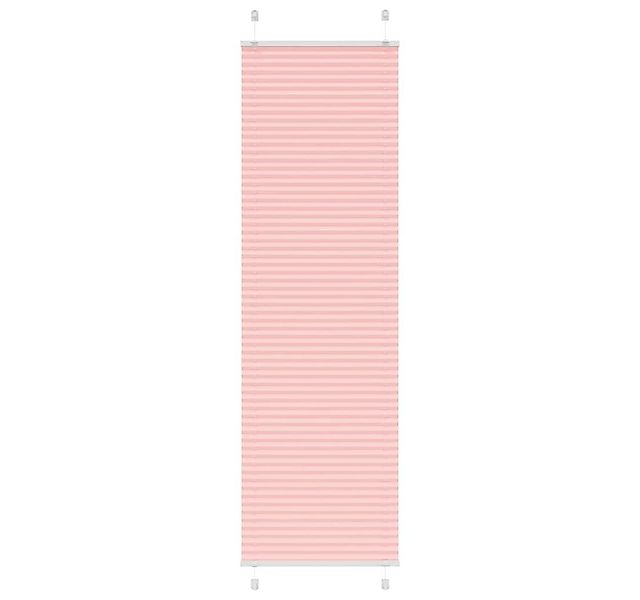 vidaXL Plissee, Plissee Rosa 60x200 cm Stoffbreite 59,4 cm Polyester günstig online kaufen