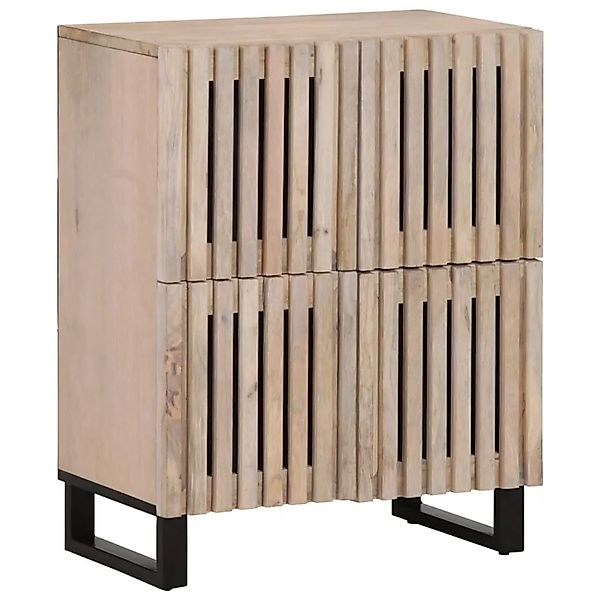 vidaXL Sideboard 60x34x75 cm Massivholz Mango 377567 günstig online kaufen