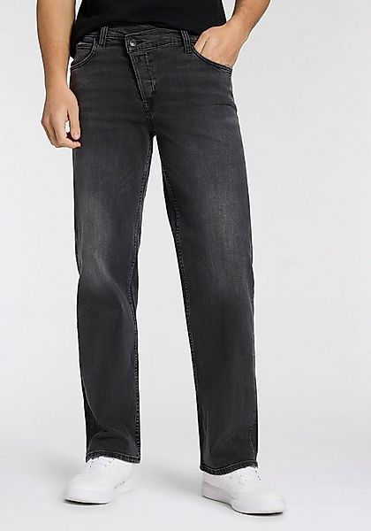 Replay Weite Jeans ZELMAA mit asymmetrischem Verschluss günstig online kaufen