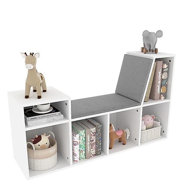 radelldar Bücherregal Kinderregal Kinderbank, Holz mit günstig online kaufen