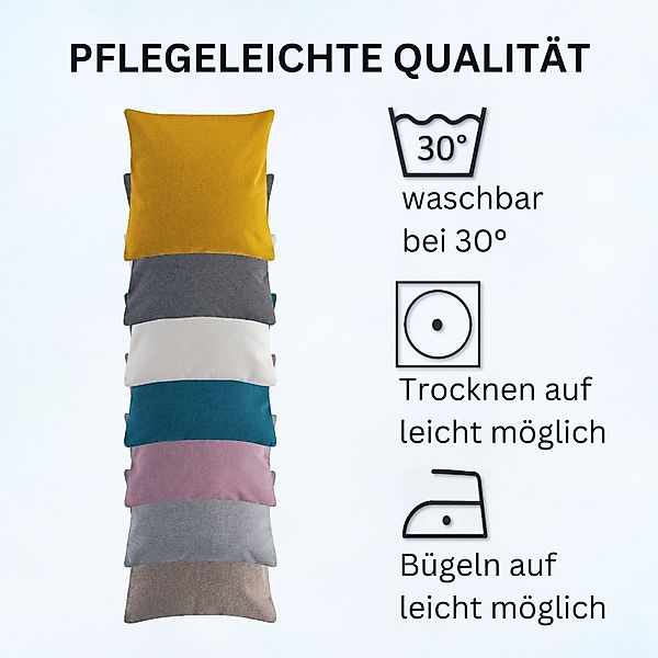 MOON Heimtextilien Kissenhülle 2er Pack Kissenbezug günstig online kaufen