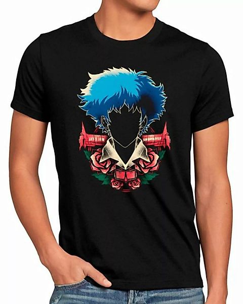 style3 Print-Shirt Herren T-Shirt Spike Jazz anime manga swordfish cowboy b günstig online kaufen