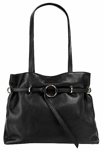 Samantha Look Henkeltasche echt Leder, Made in Italy günstig online kaufen
