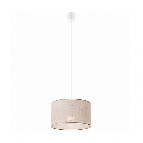 Pendelleuchte VIVIAN LM-1.209 1-punkt beige  mit Lampenschirm 48611 günstig online kaufen