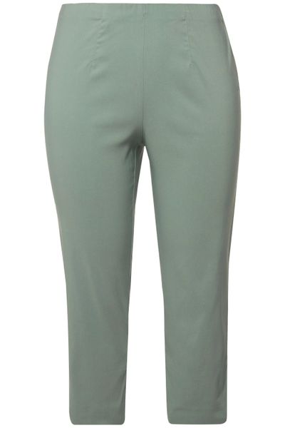 Ulla Popken Funktionshose Bengalinhose wadenlang Elastikbund günstig online kaufen
