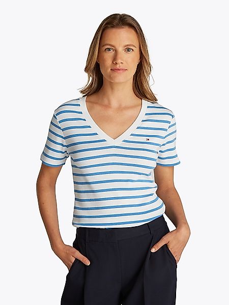 Tommy Hilfiger Damen T-Shirt Ww0ww40584 günstig online kaufen