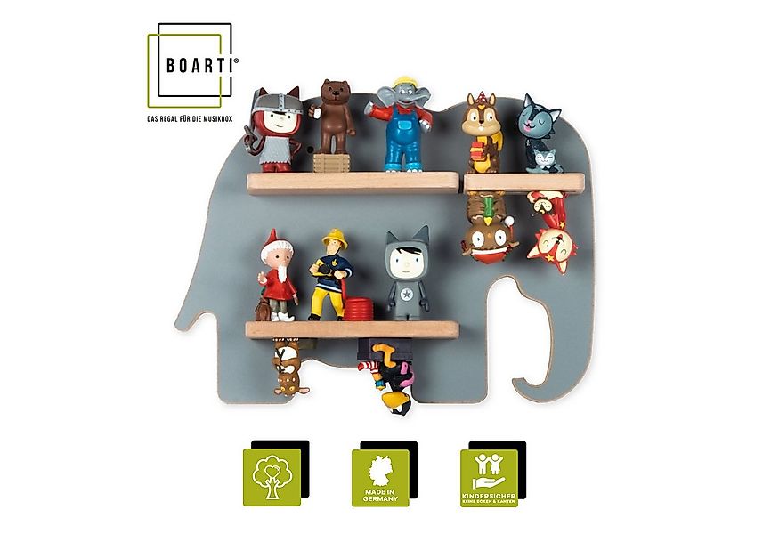 Boarti Wandregal Regal Elefant Kinder Toniebox Tonies Figuren günstig online kaufen