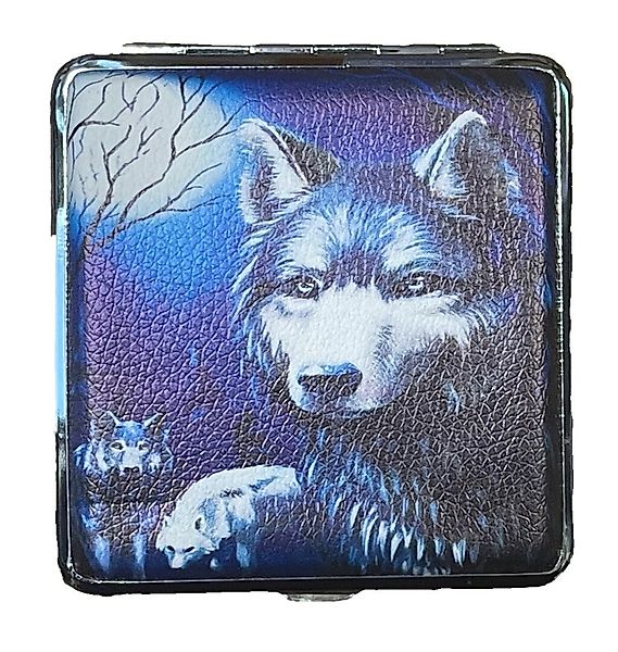 Westernlifestyle Aufbewahrungsbox Zigarettenetui Wolf Adler günstig online kaufen