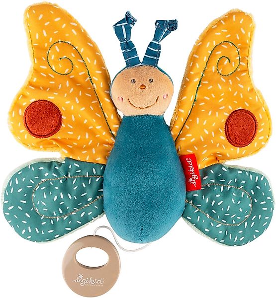 Sigikid Spieluhr PlayQ, Yellow, Schmetterling, bunt günstig online kaufen