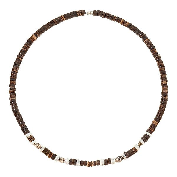 Made by Nami Perlenkette Surfer Halskette Perlen Boho Schmuck, Festival Str günstig online kaufen