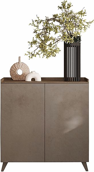 Home affaire Highboard "Tray, Breite 121, Höhe 126 cm mit 2 Türen" Top "Tab günstig online kaufen
