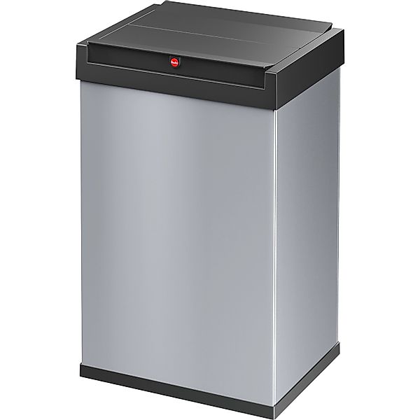 Hailo Mülleimer "Big-Box Swing L" 1 Behälter 35 Liter, Stahlblech, Abfallbo günstig online kaufen