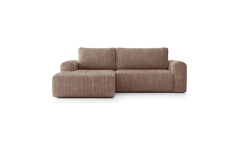 Selsey Ecksofa Lelu   ¦ braun ¦ Maße (cm): B: 243 H: 93 Polstermöbel > Sofa günstig online kaufen