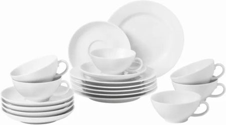 Seltmann Weiden Teeservice »Geschirr-Set Rondo«, (Set, 18 tlg.), Tassen, Te günstig online kaufen