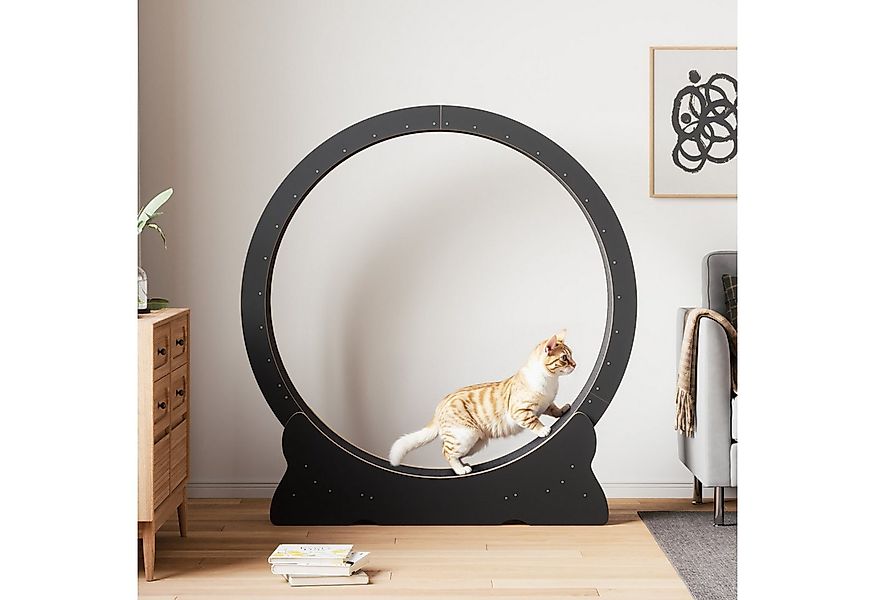 Mondeer Tier-Intelligenzspielzeug Katzenlaufrad, MDF, Tier-Intelligenzspiel günstig online kaufen