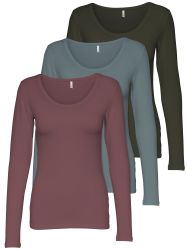 ONLY Langarmshirt Live Love NEW Longsleeve günstig online kaufen