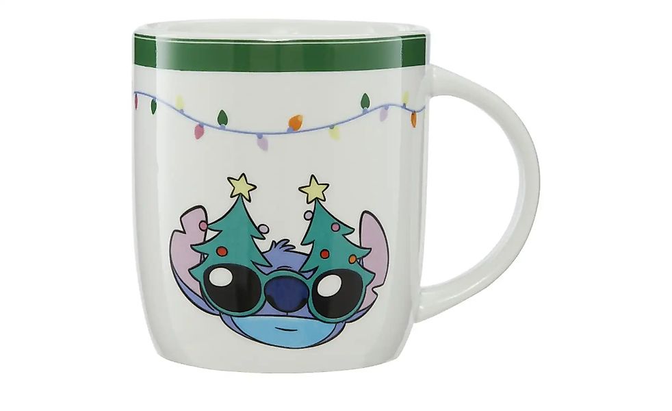 Disney Tasse Stitch   ¦ mehrfarbig ¦ Porzellan ¦ Maße (cm): B: 9,5 H: 12 We günstig online kaufen