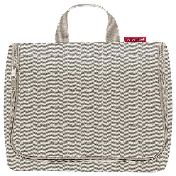 REISENTHEL® Kulturbeutel toiletbag XL herringbone sand, günstig online kaufen
