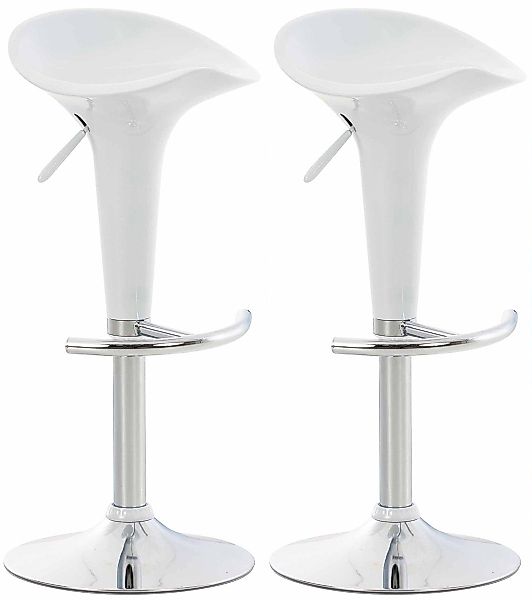 CLP Barhocker Saddle (2er Set, 2 günstig online kaufen