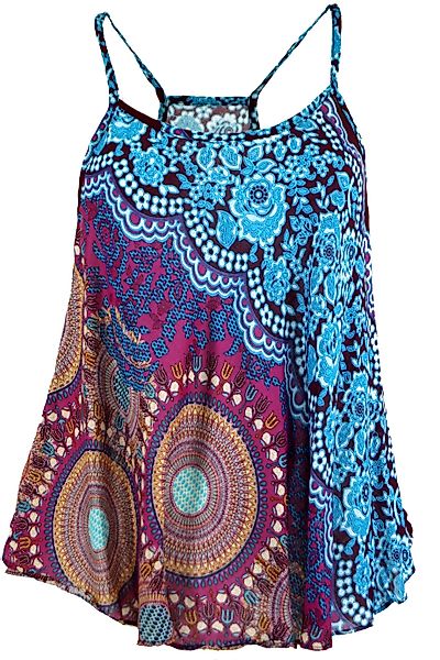 Guru-Shop T-Shirt Boho Trägertop, Sommertop, Damentop, günstig online kaufen