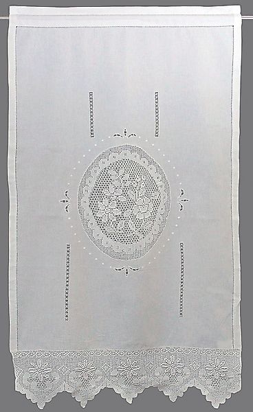 HOSSNER - ART OF HOME DECO Gardine "Wildspitze" Stangendurchzug 1 Stk. tlg. günstig online kaufen