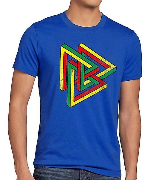 style3 T-Shirt Color Penrose Sheldon Escher Cooper Dreieck the big bang the günstig online kaufen