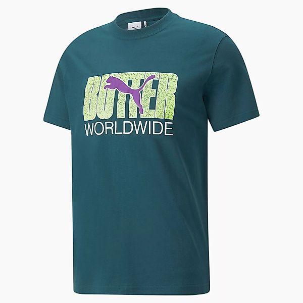 PUMA x BUTTER GOODS T-Shirt mit Grafikprint Für Herren | Mit Aucun | Grün | günstig online kaufen