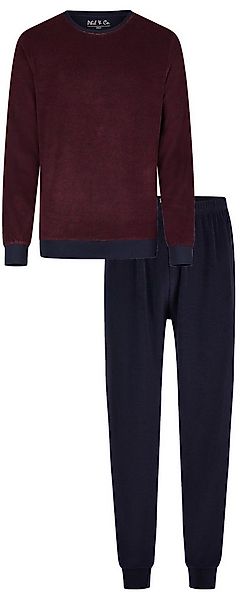 Phil & Co. Schlafanzug Herren Frottee Pyjama lang (2 tlg) kuschelige Qualit günstig online kaufen