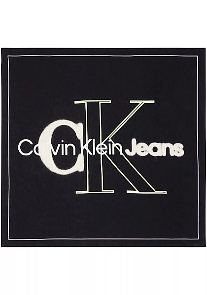 Calvin Klein Jeans Modeschal "CUT OUT MONOLO SCARF" günstig online kaufen