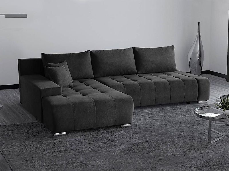 Beautysofa Ecksofa DRACO mit Schlaffunktion und günstig online kaufen