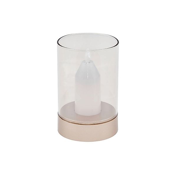 Lindby LED Tischlampe Lumana 10030580 Dimmbar Modern in Creme aus Glas 1-fl günstig online kaufen