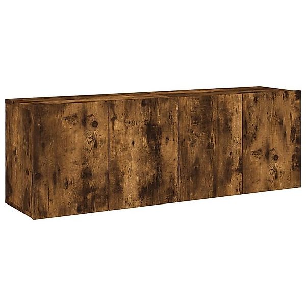 vidaXL TV-Schrank TV-Wandschränke 2 Stk. Räuchereiche 60x30x41 cm günstig online kaufen