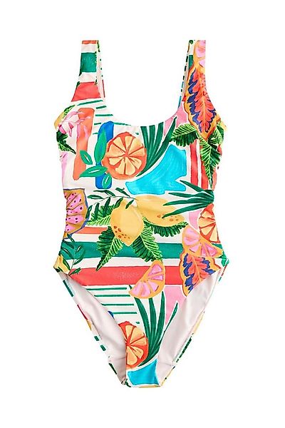 Next Badeanzug Figurformender Badeanzug mit Bügel Dekolleté DD+ (1-St) günstig online kaufen