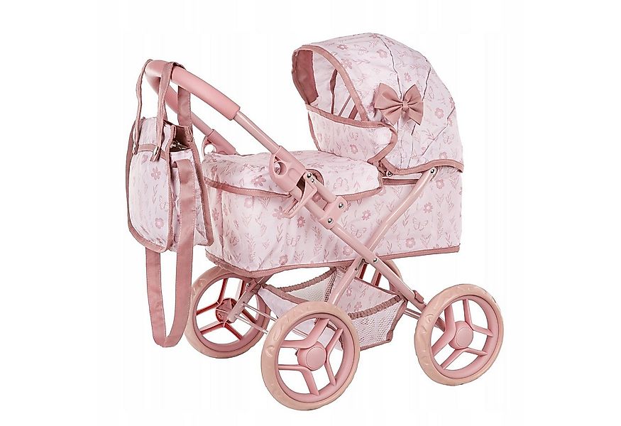 kinderplay Puppenwagen Puppenwagen mit Tasche – Klappbar und leicht – Für K günstig online kaufen