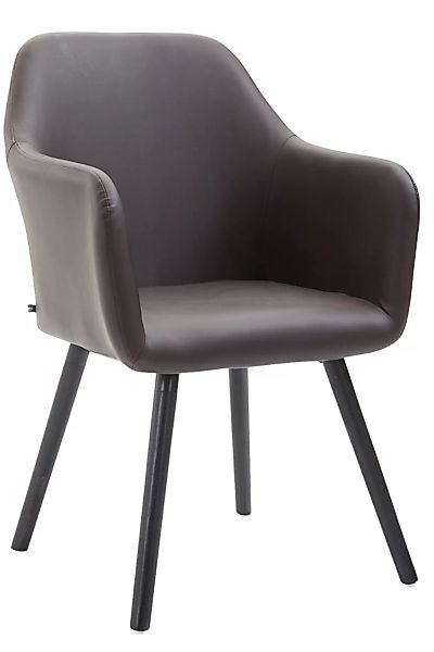 Stuhl Picard V2 Kunstleder schwarz (eiche) braun günstig online kaufen