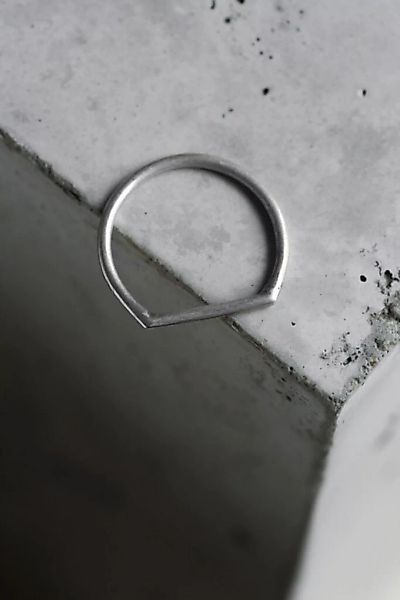 Ring Ranchi Silber Minimalistisch günstig online kaufen