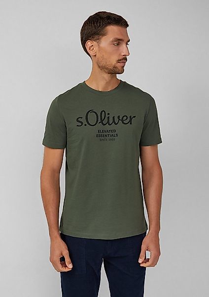 s.Oliver Kurzarmshirt T-Shirt (1-tlg) günstig online kaufen