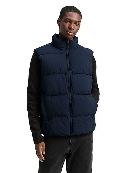 TOM TAILOR Denim Steppjacke mit Taschen günstig online kaufen