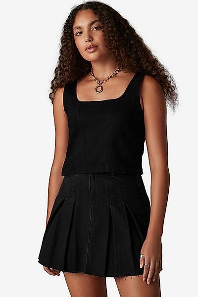 Next Jeansrock Denim-Minirock mit Falten (1-tlg) günstig online kaufen