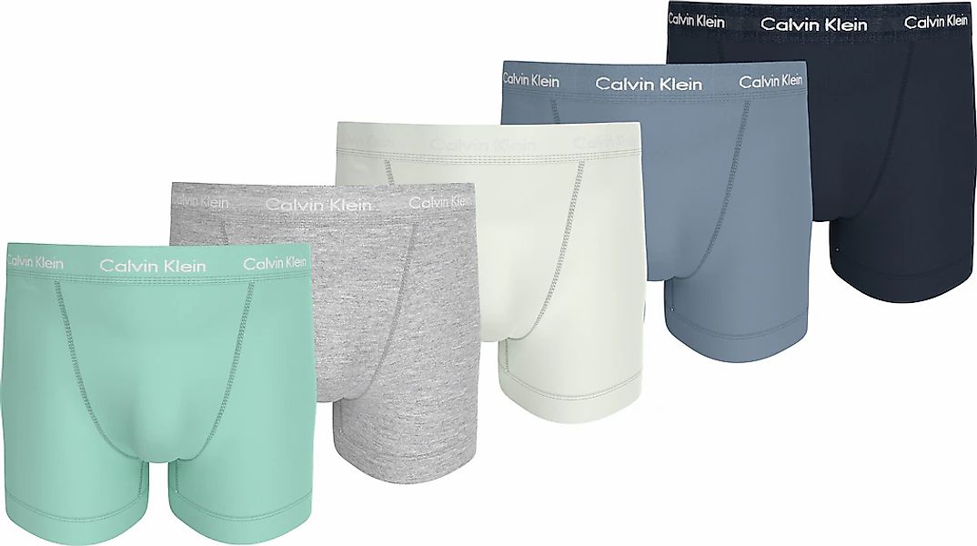 Calvin Klein Underwear Trunk "TRUNK 5PK", 5 Stk. mit Logo-Elastikbund günstig online kaufen
