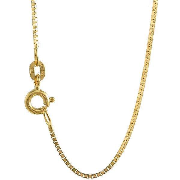 HOPLO Goldkette Goldkette Venezianerkette Halskette 0,9 günstig online kaufen
