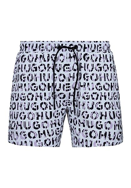 HUGO Badehose TORTUGA mit Allover-Logoschriftzug günstig online kaufen